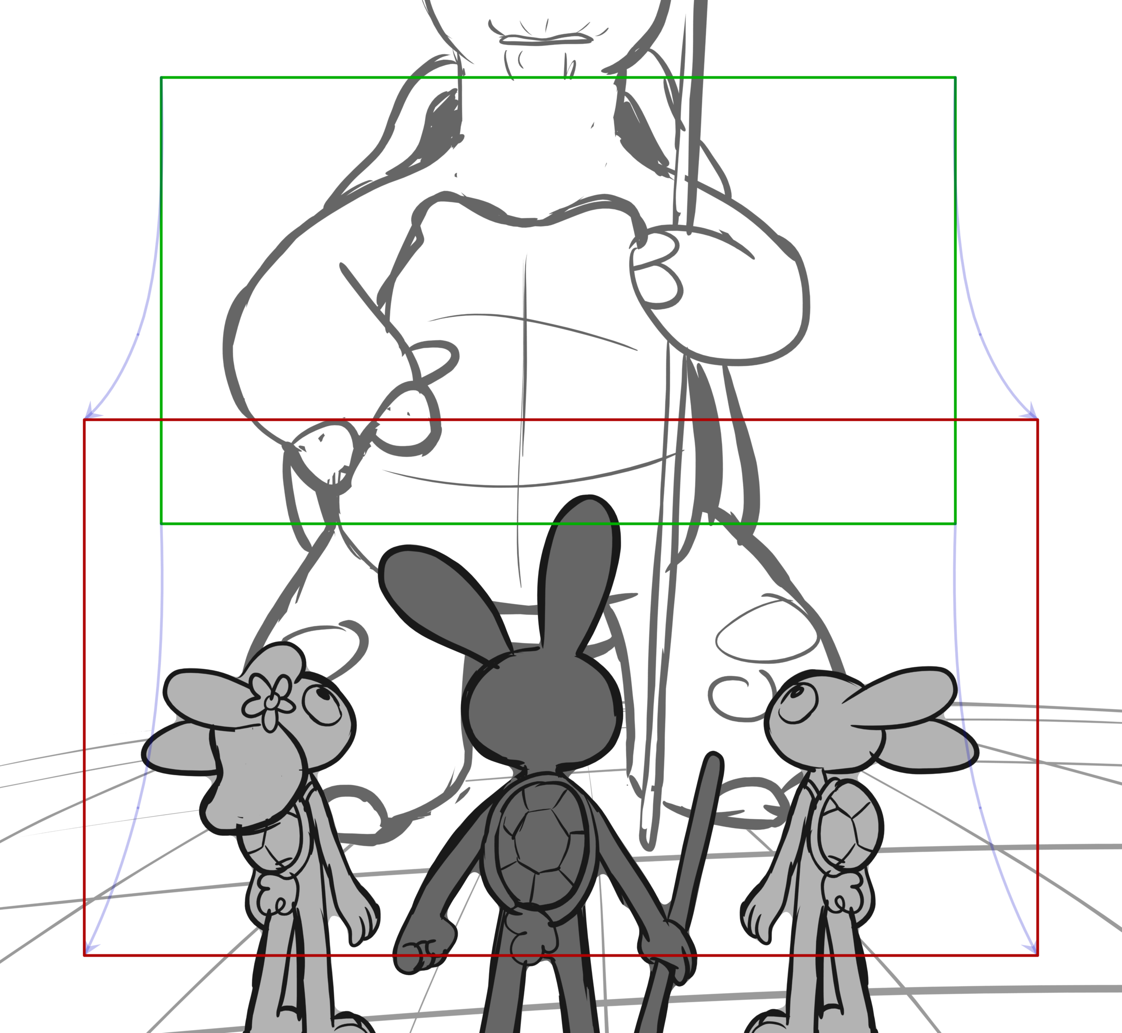 Venom Wars — Escena 18, panel 5, storyboard by Melissa Ballesteros